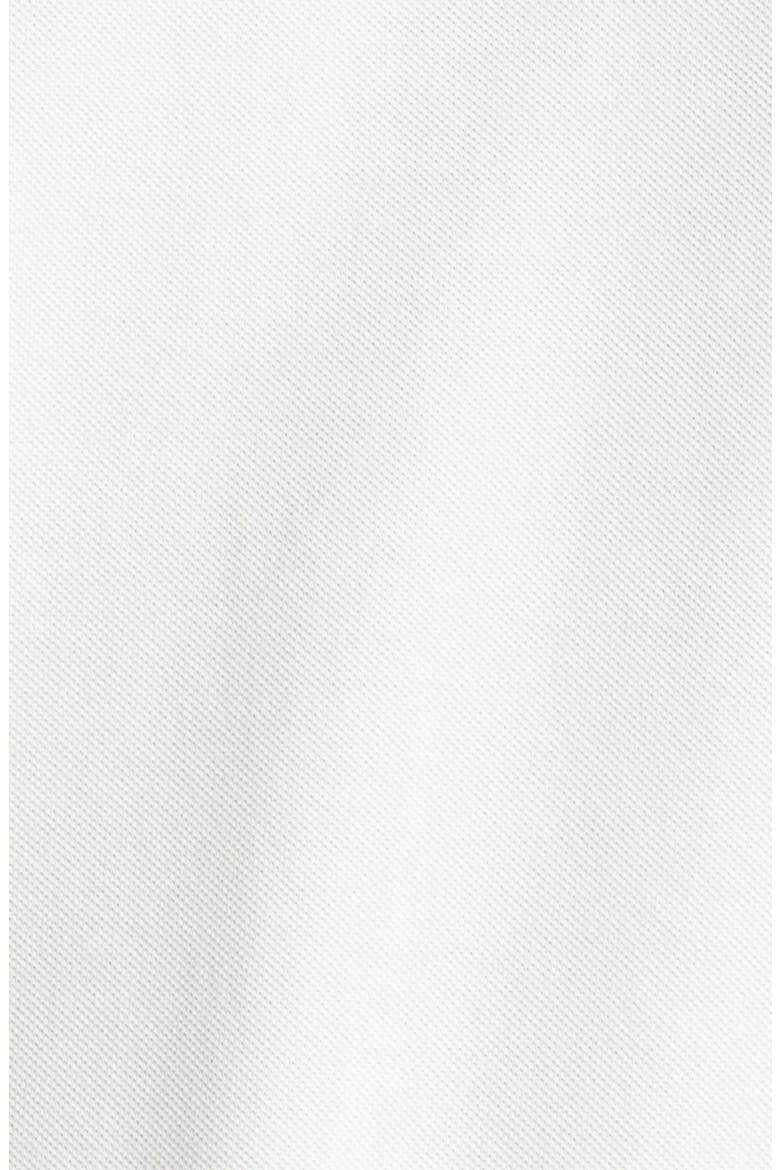 Logo Patch Cotton Piqué Polo, Alternate, color, SILK WHITE