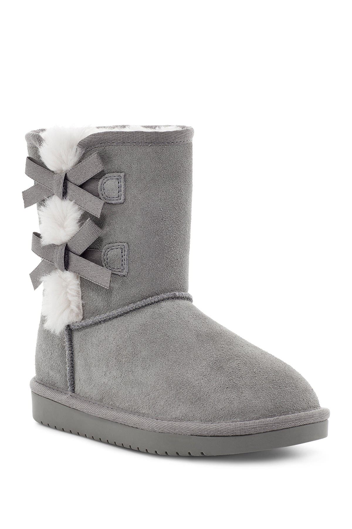 Victoria Faux Shearling Lined Short Boot, Alternate, color, WLDD