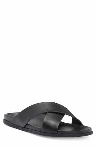 Blake Mckay Jake Cross Strap Leather Sandal
