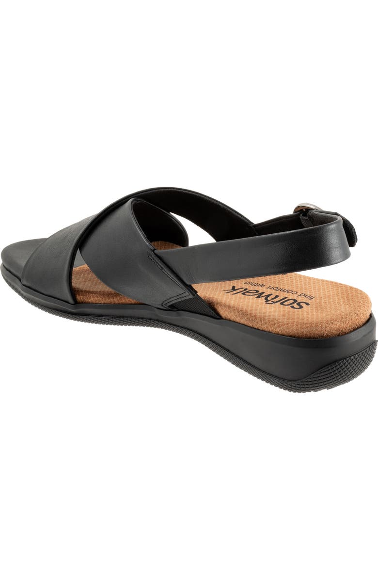 SoftWalk<sup>®</sup> Tillman 2.0 Slingback Sandal - Multiple Widths Available, Alternate, color, Black