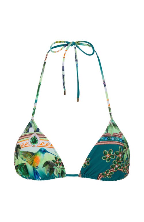Sunkissed Le Triangle Swim Top In Eden
