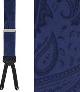 Trafalgar Banbury Tone on Tone Paisley Silk Formal Suspenders
