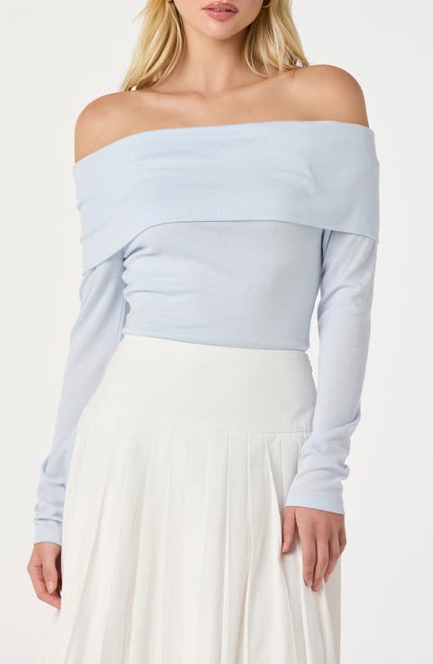 Margie Off the Shoulder Knit Top