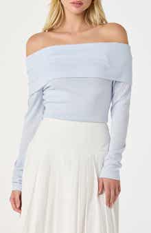 Margie Off the Shoulder Knit Top