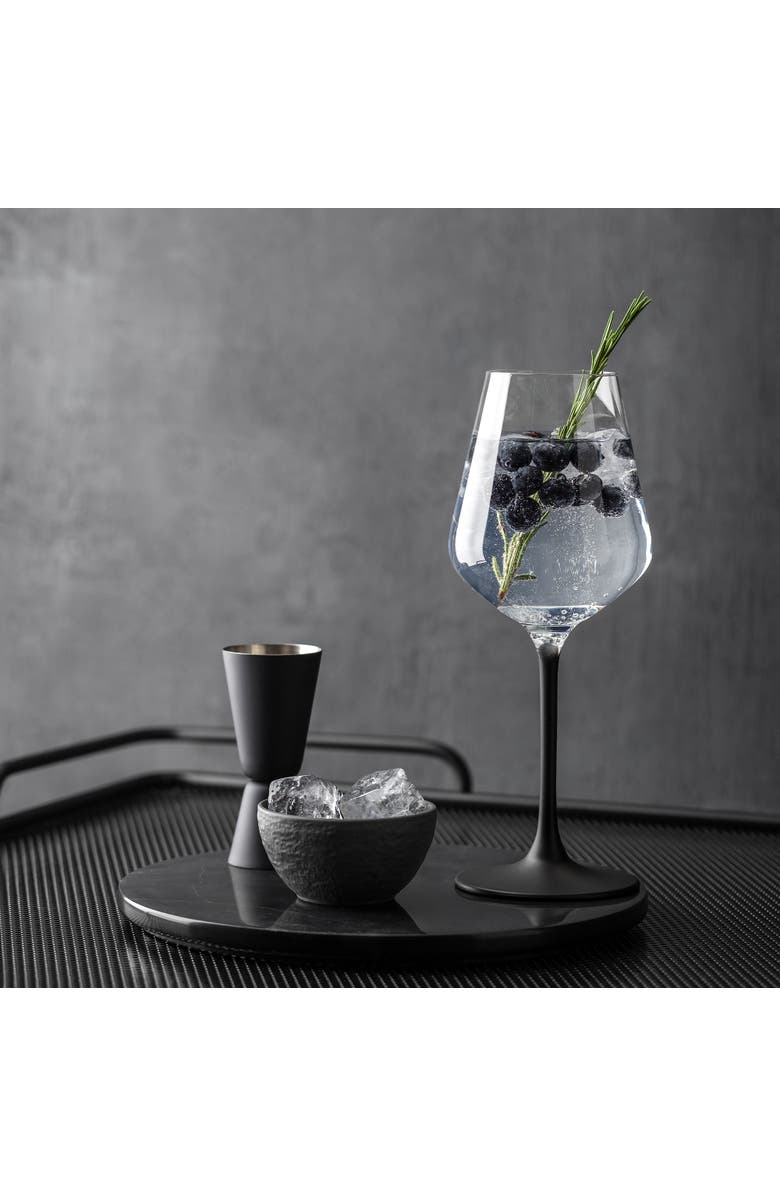 Villeroy & Boch Manufacture Rock White Wine Goblet Set of 4, Alternate, color,