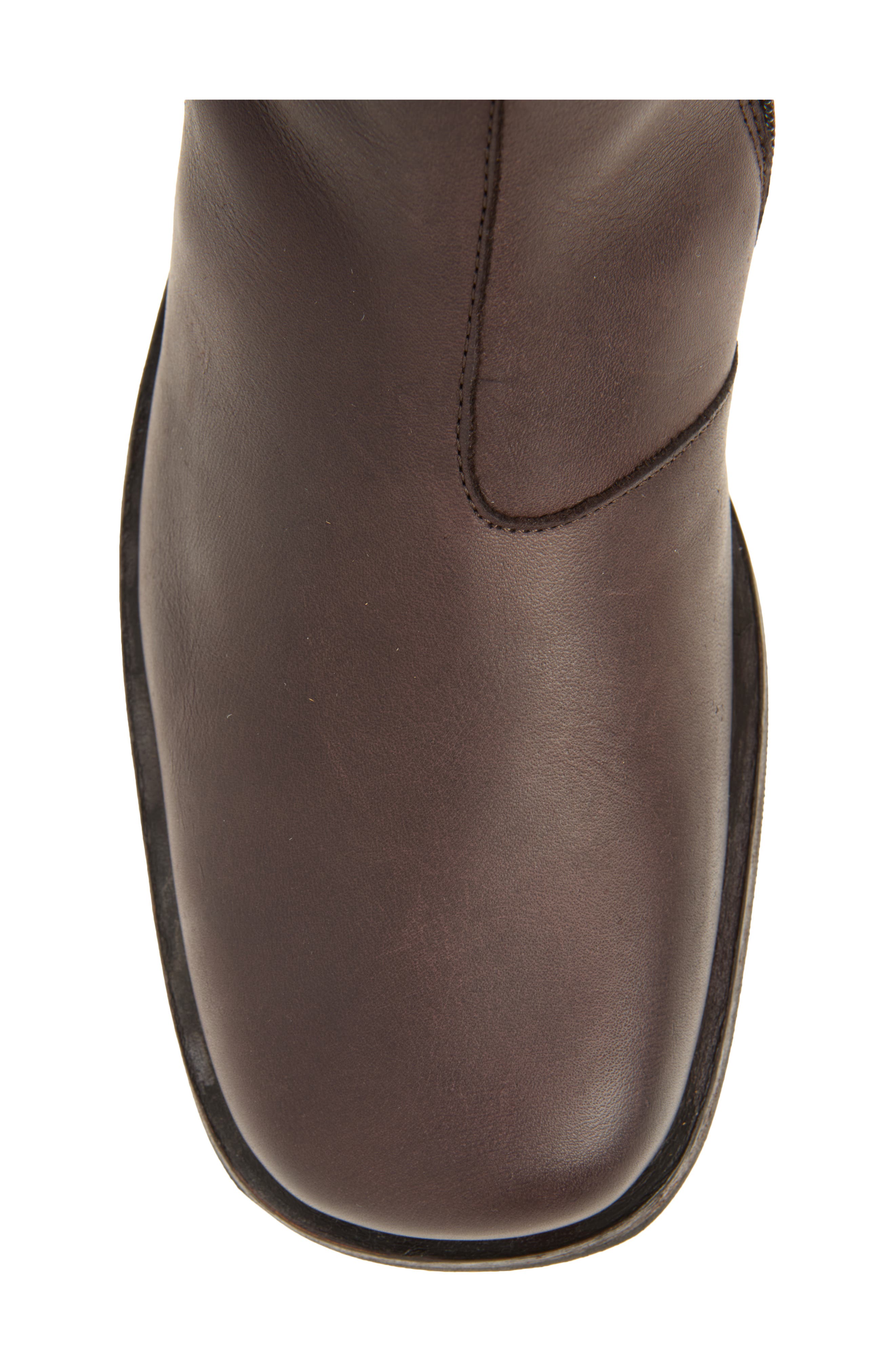 Camion Leather Boot, Alternate, color, MATTED BROWN WAXED BOVINE