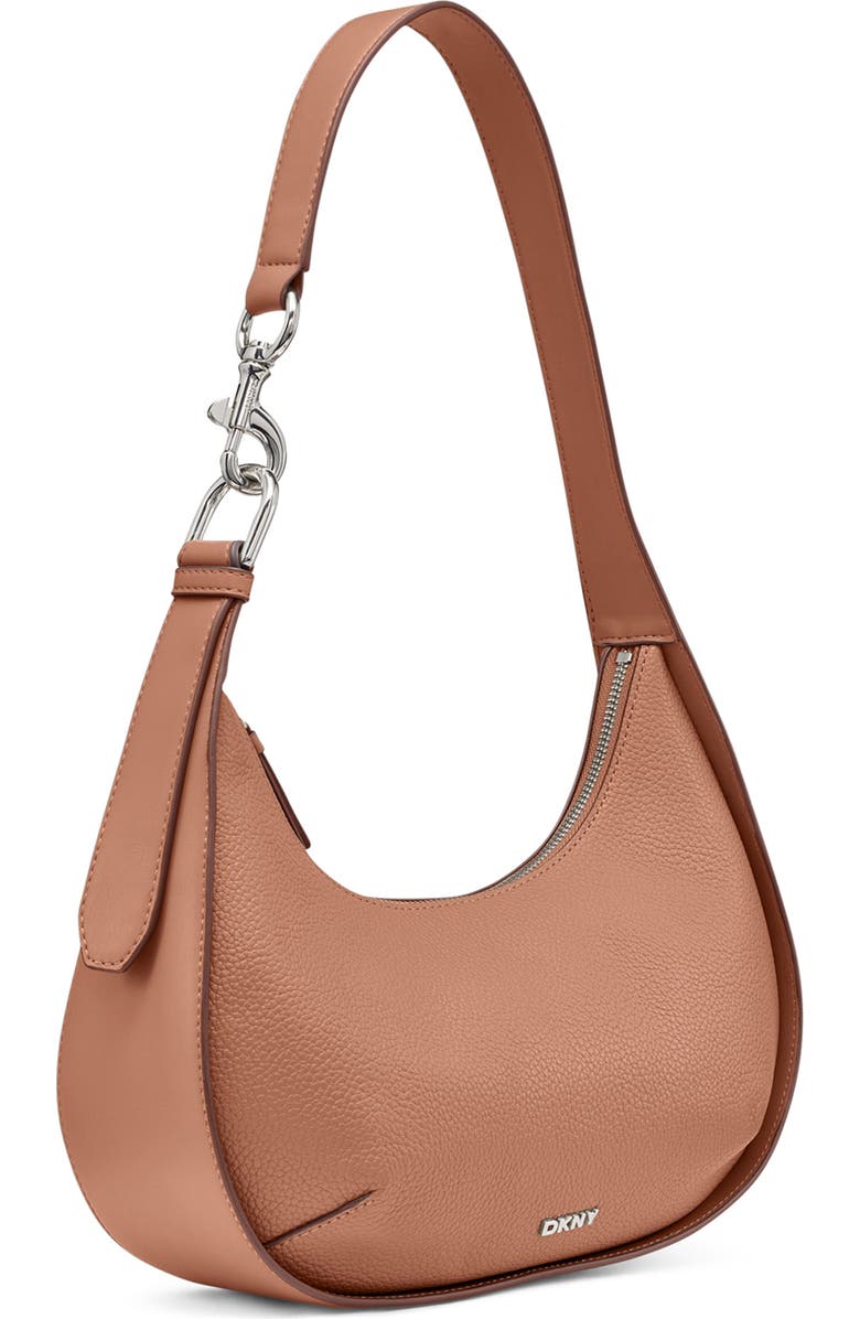 DKNY Thyme Hobo Bag, Alternate, color, Hot Cocoa