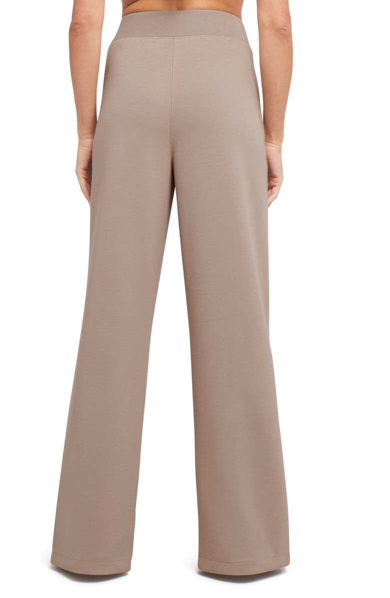 SPANX<sup>®</sup> Airpiqué Straight Leg Pants, Alternate, color, Ashwood
