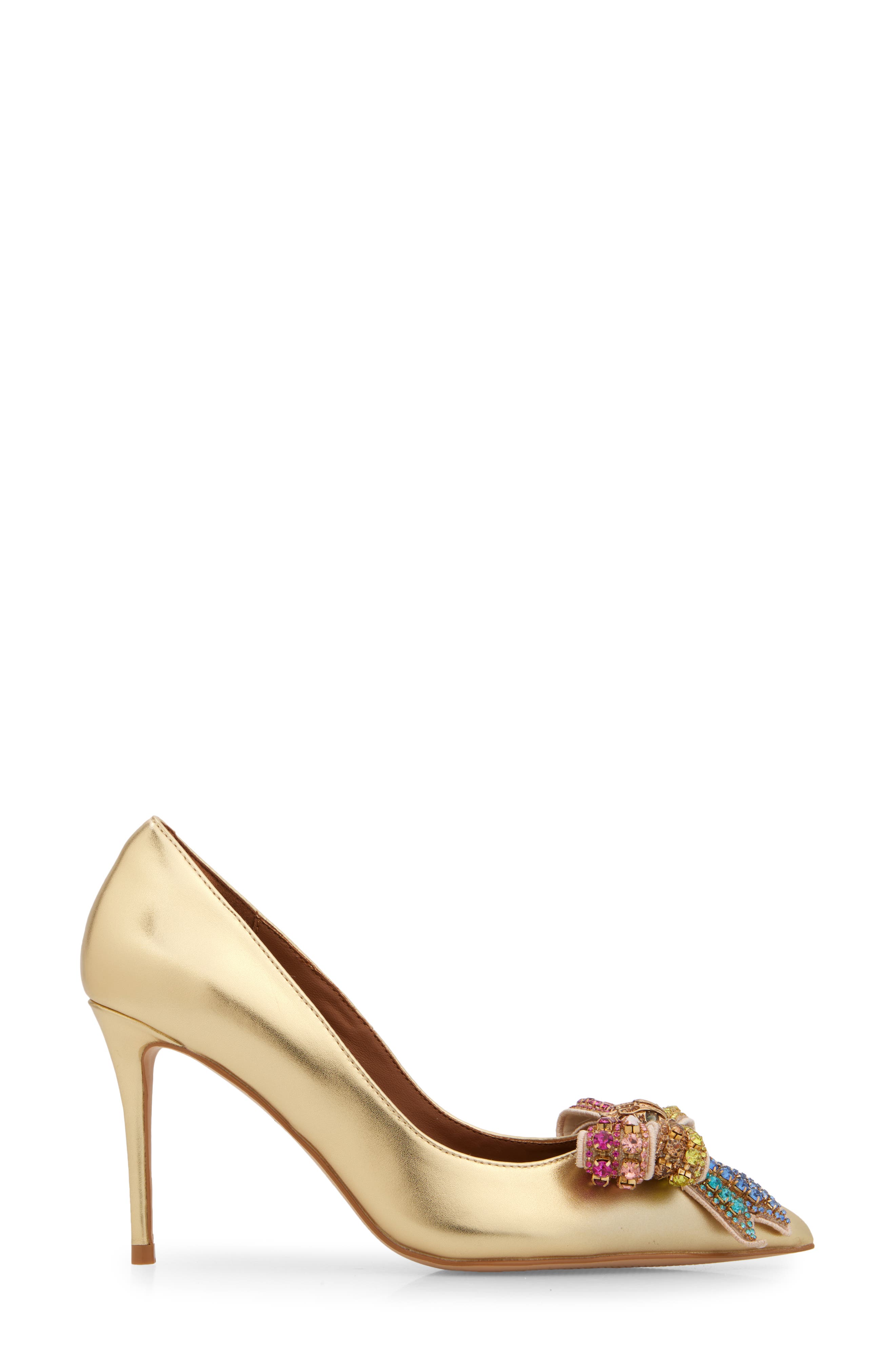 Kurt Geiger London Belgravia Bow Pointed Toe Pump, Alternate, color, 