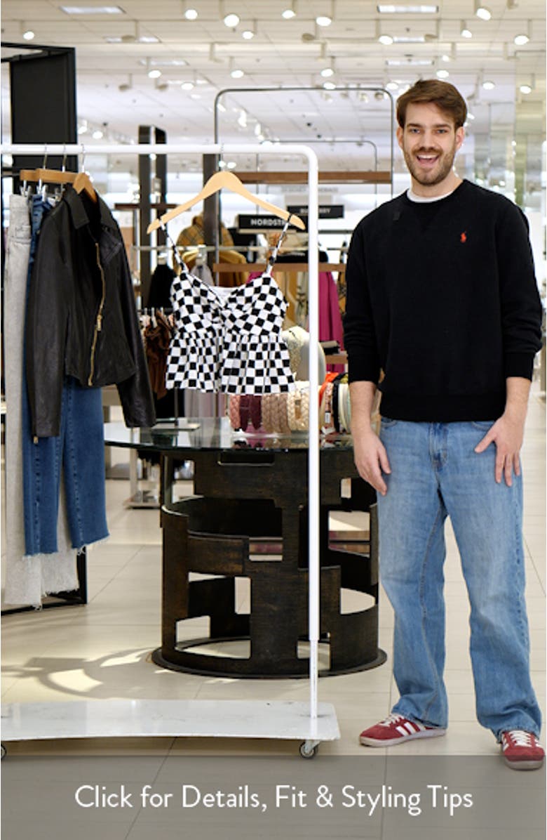 Checker Print Camisole, sales video thumbnail