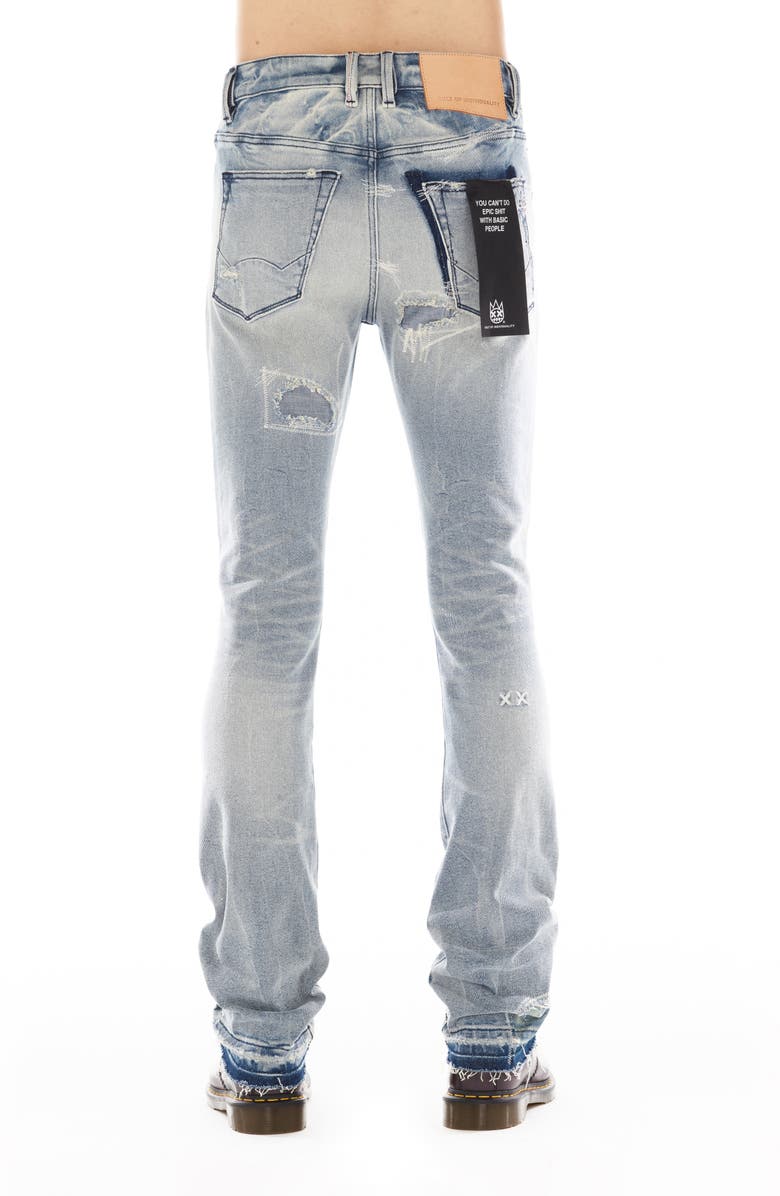 Cult of Individuality Lenny Ripped Bootcut Jeans, Alternate, color, Milo