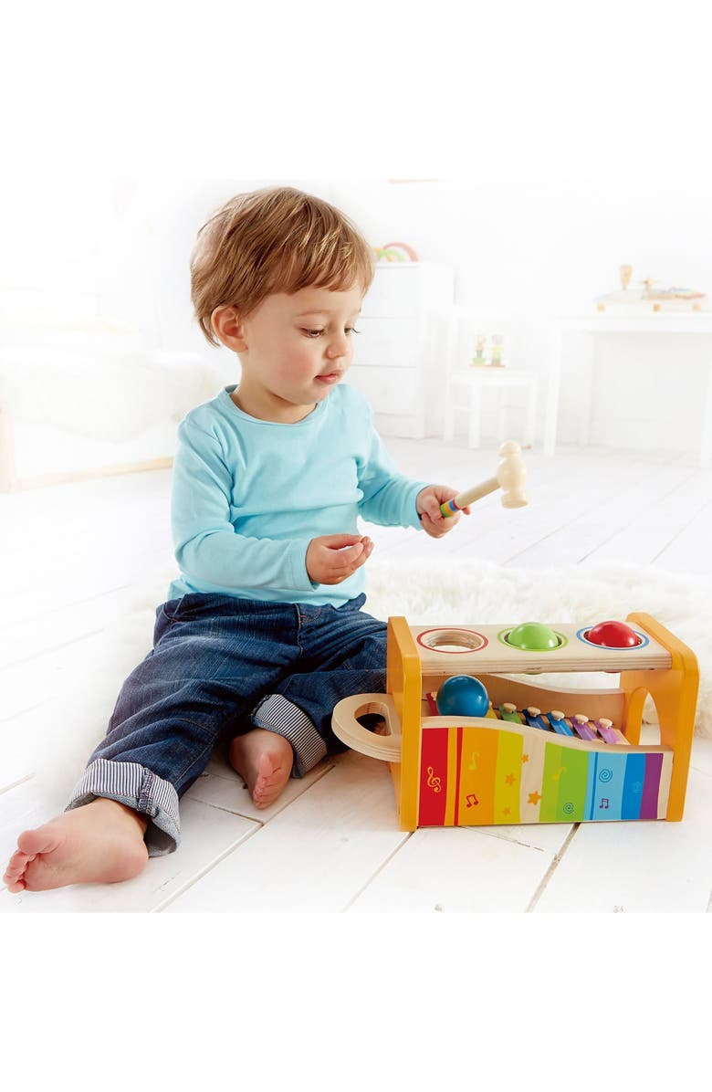 Hape Pound & Tap Bench, Alternate, color, Multi