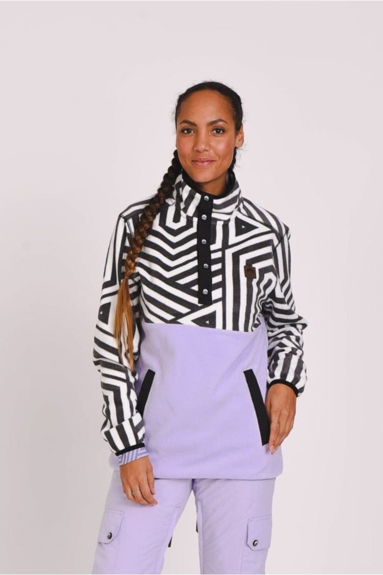 Fall Line Fleece Purple - Women's, Main, color, Purple