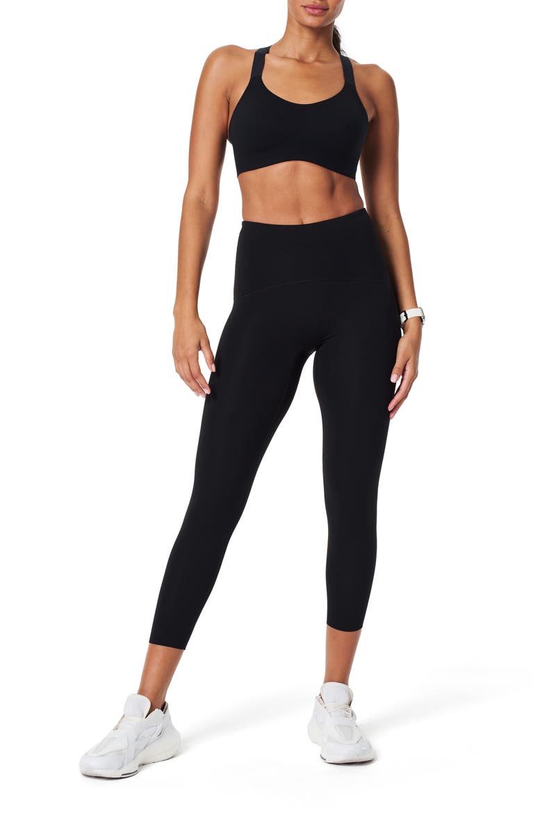 Flexfeel Sports Bra, Alternate, color, VERY BLACK