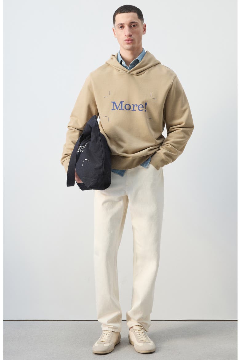 x Fantastic Man More! Graphic Hoodie, Alternate, color, BEIGE
