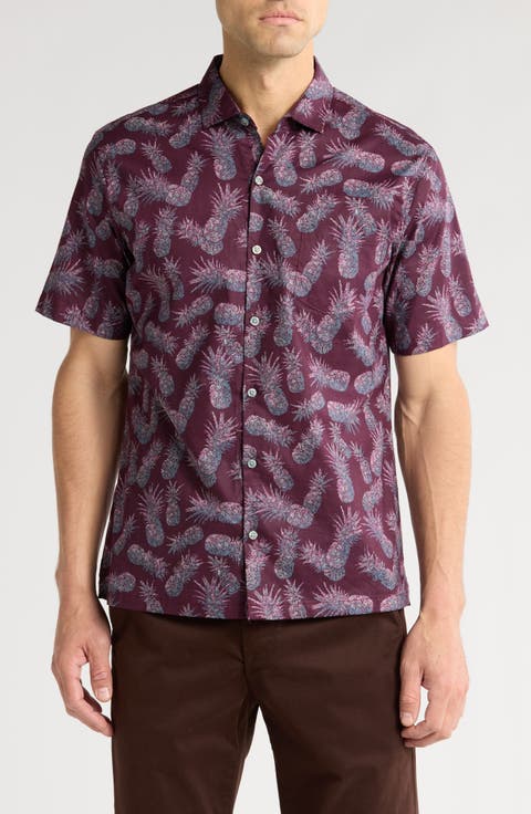 Sgraffito Short Sleeve Shirt