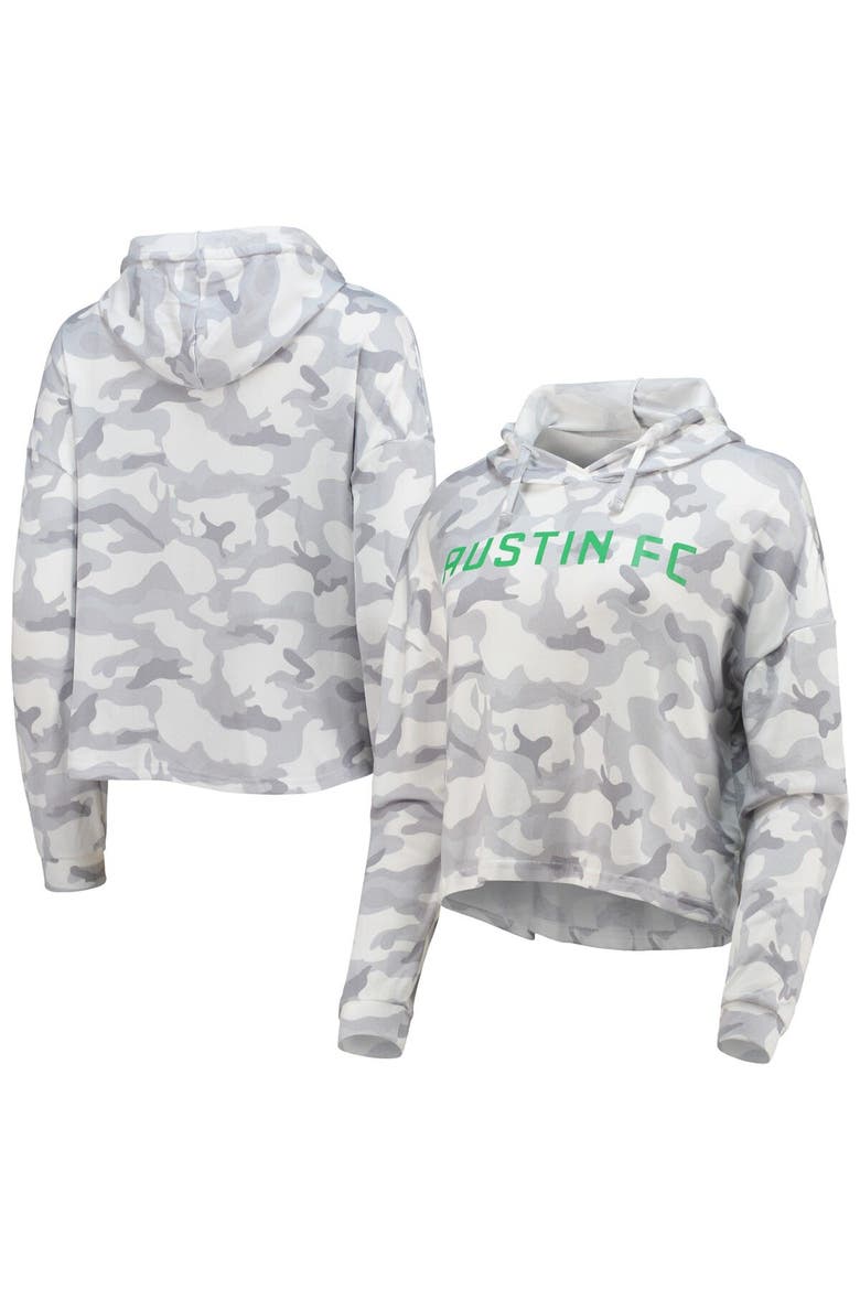 Women's Concepts Sport Gray Austin FC Composite Hoodie T-Shirt, Main, color, Gray