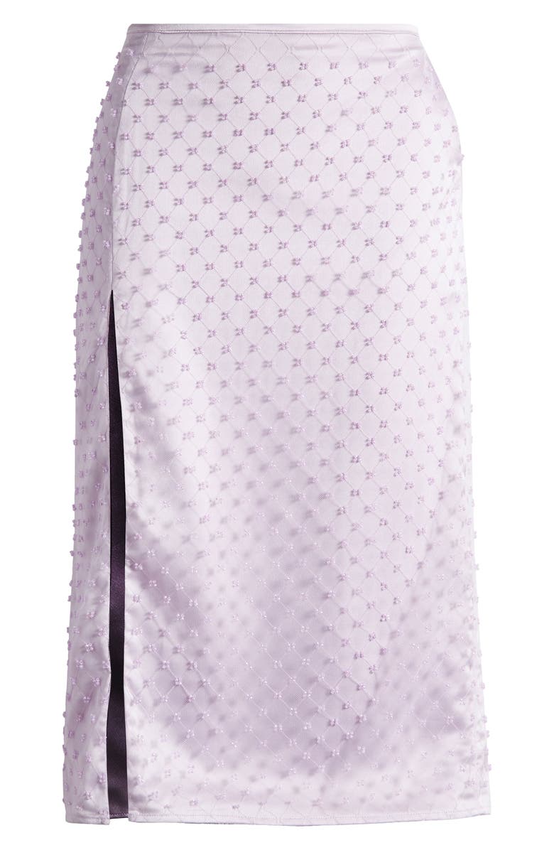 Mistress Rocks Beaded Mesh Midi Skirt, Alternate, color, Foggy Lavender