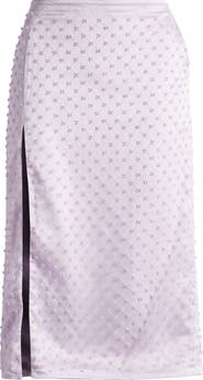 Mistress Rocks Beaded Mesh Midi Skirt