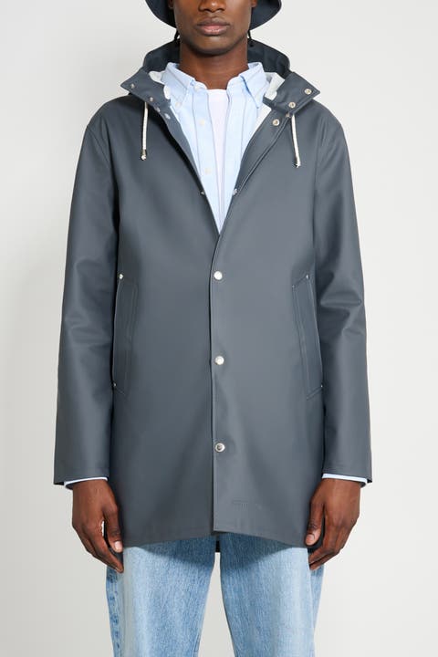 Stockholm Long Sleeve Hooded Raincoat