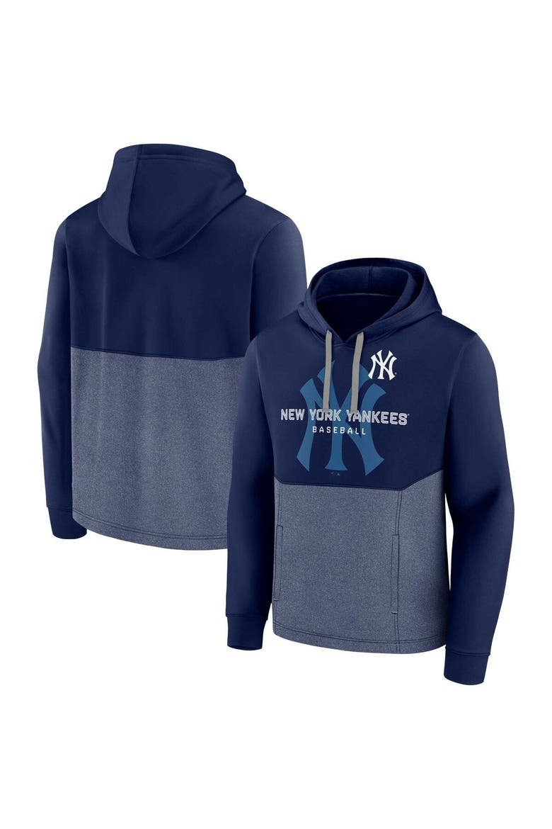 Men's Fanatics Branded Navy New York Yankees Call the Shots Pullover Hoodie, Main, color, Navy