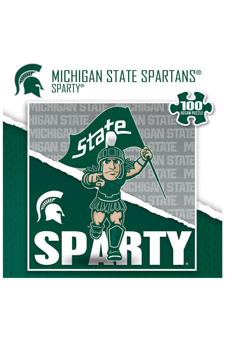 Michigan State Mascot 100 Piece Puzzle, Alternate, color, Multicolor