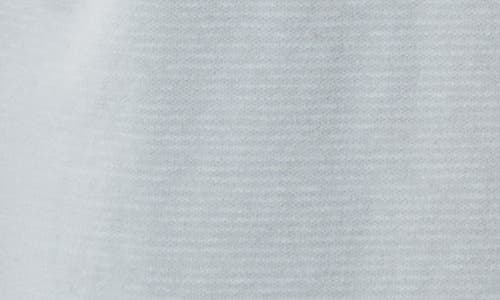 Robert Barakett Fitch Feeder Stripe Rib Trim T-shirt In Light Grey