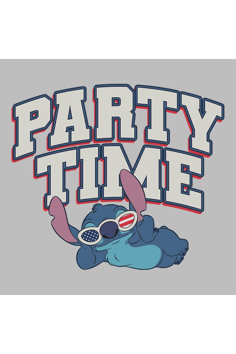 Girls' American Party Time T-Shirt, Alternate, color, Athletic Heather