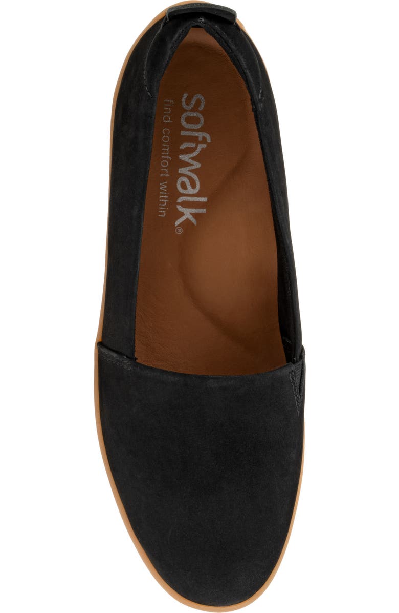 SoftWalk<sup>®</sup> Deva Flat, Alternate, color, Black Nubuck