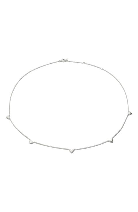 Heart Station Necklace