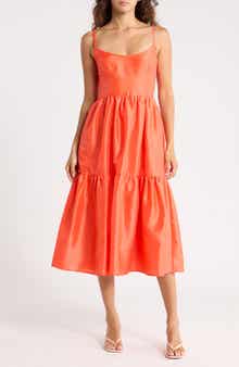 Tommy Tiered Midi Dress