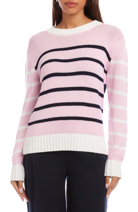 Stripe Crewneck Sweater