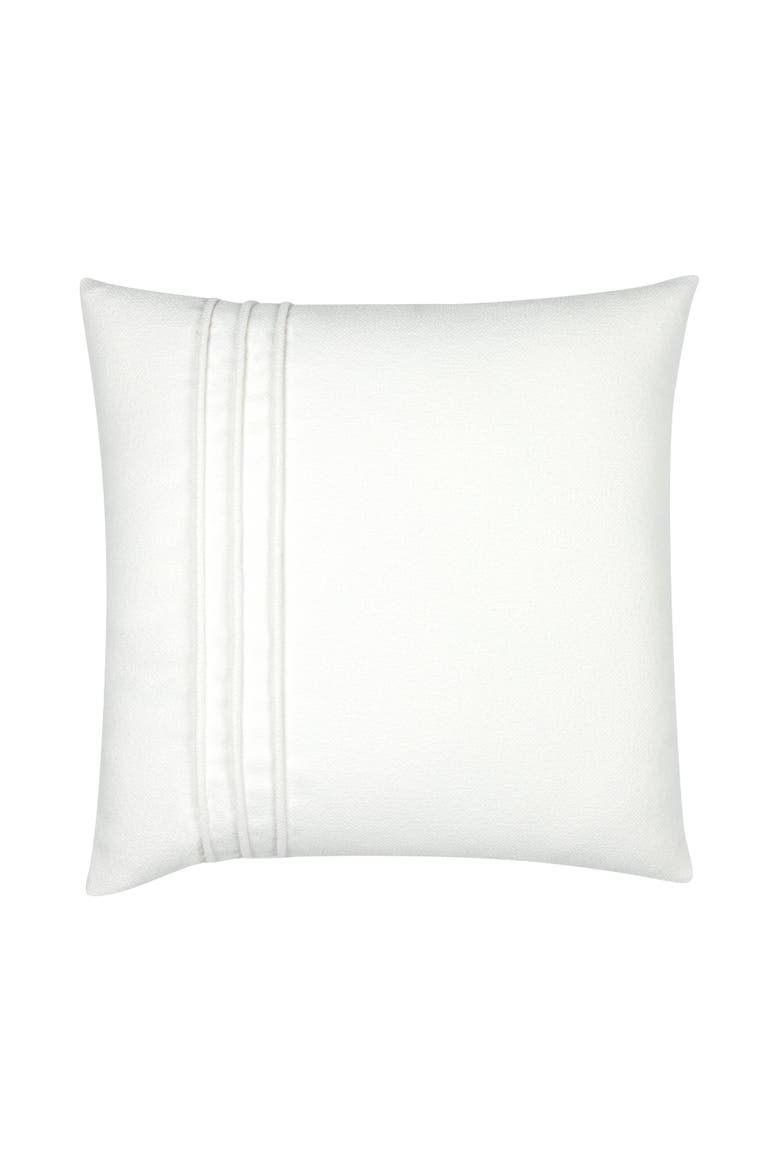 Continuity Hand Pleated Boucle Indoor & Outdoor Woven Accent Pillow, Main, color, Shell
