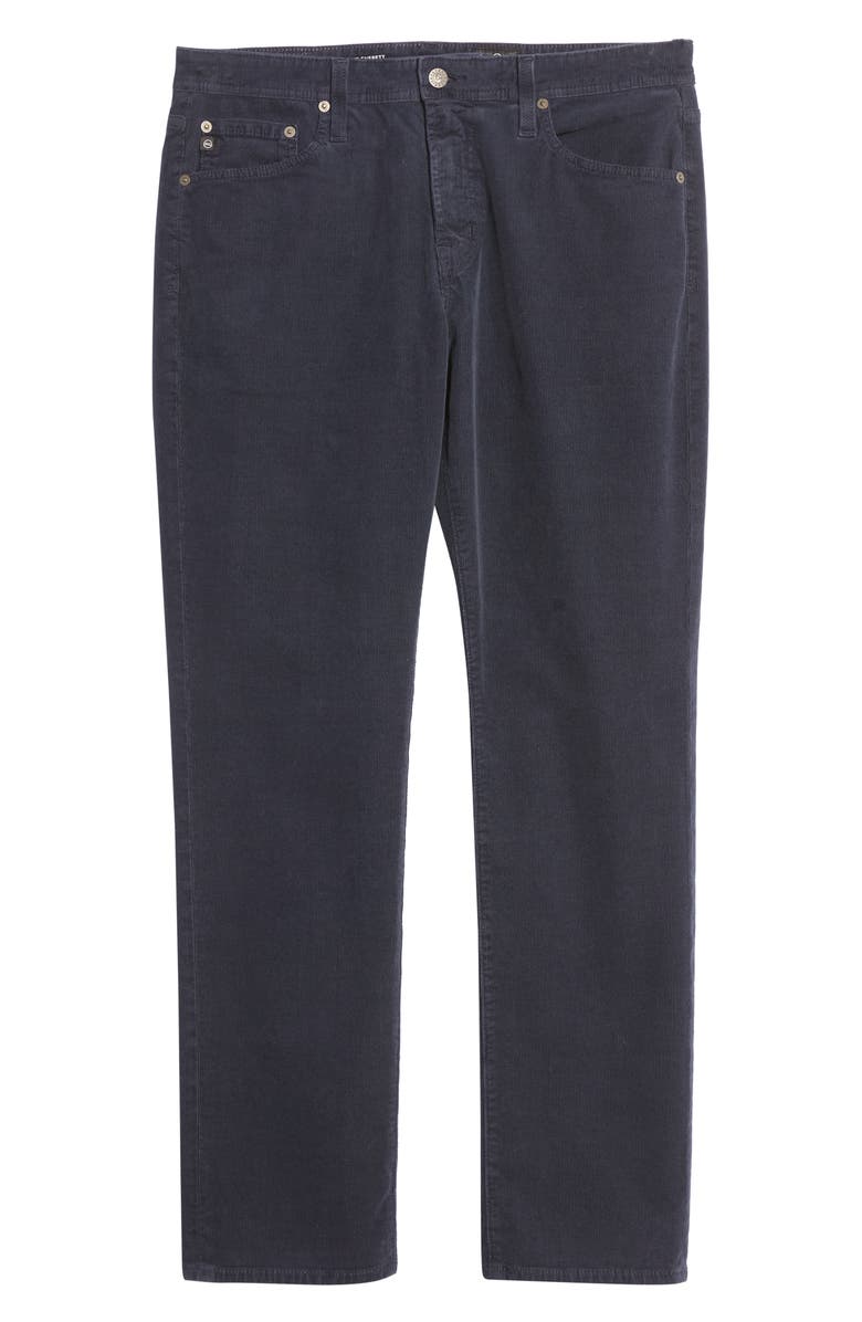 AG Everett Straight Leg Corduroy Pants, Alternate, color, Blue Express
