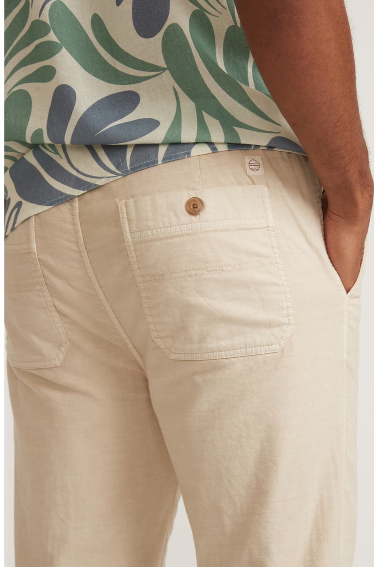 Saturday Stretch Cotton Beach Pants, Alternate, color, FOG