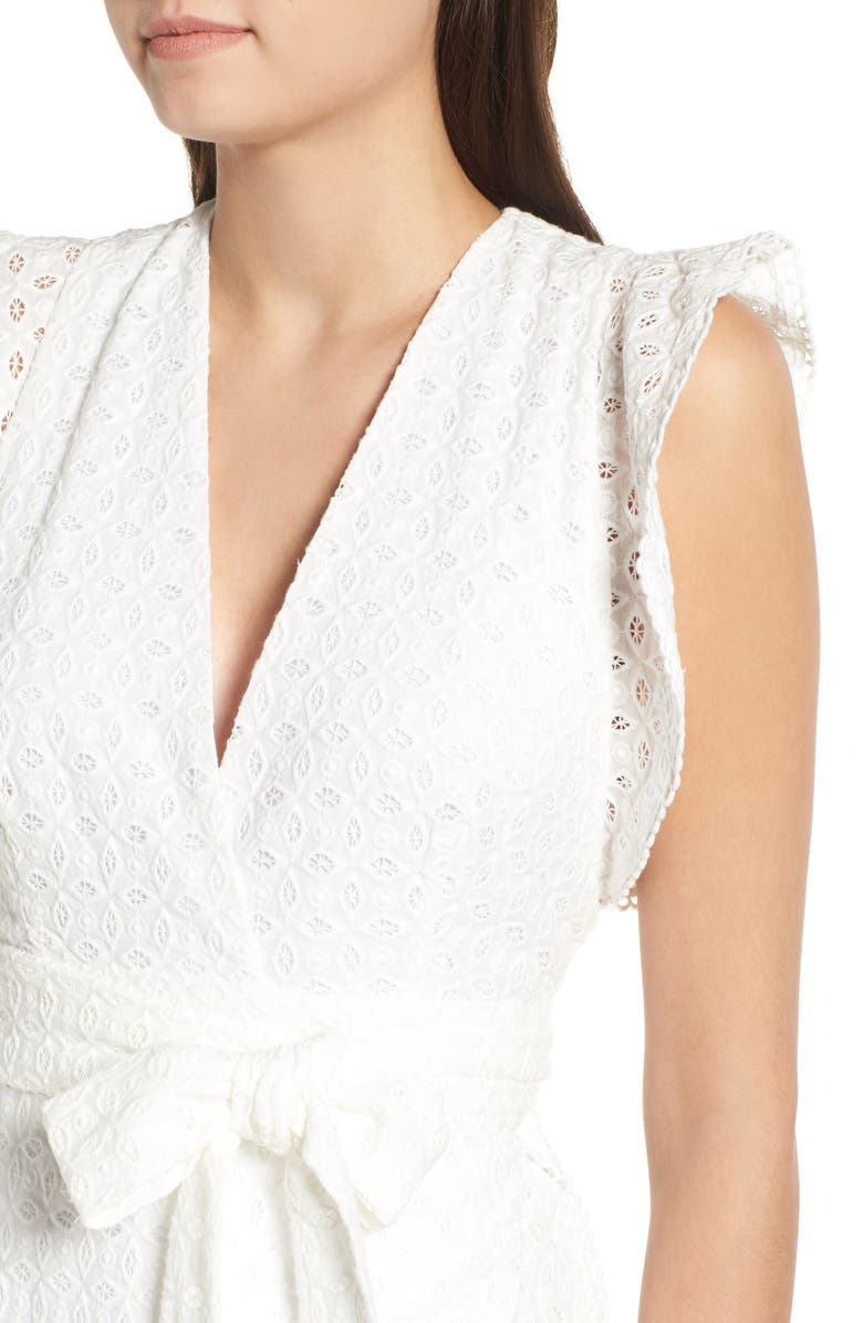 AFRM Andrea Ruffle Wrap Dress, Alternate, color,