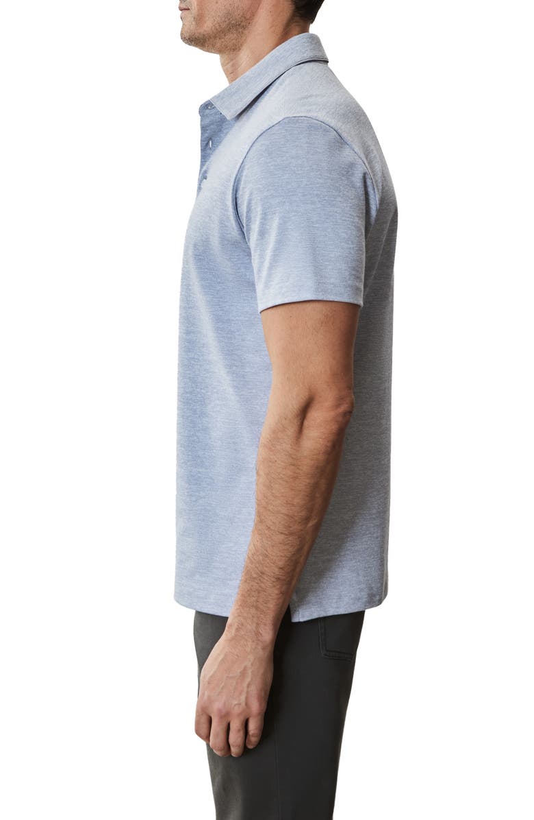 Robert Barakett Duke Space Dye Polo, Alternate, color, Light Blue