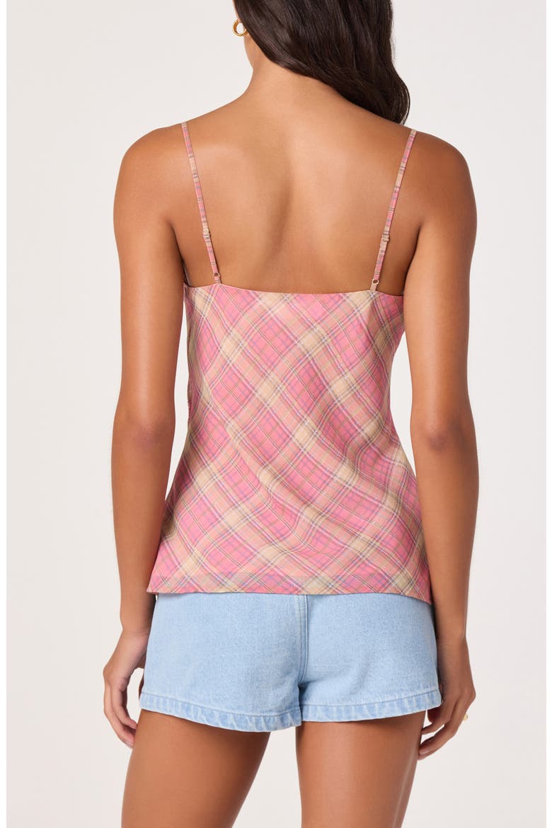 Kirsten Plaid Tank, Alternate, color, PINK PLAID