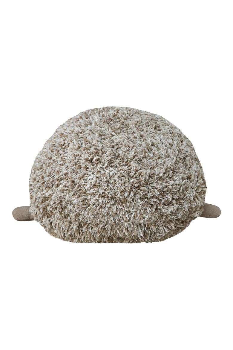 Hedgehog Floor Cushion, Alternate, color, NATURAL LIGHT BROWN