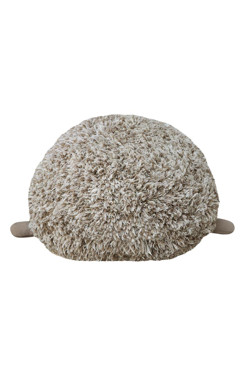Lorena Canals Hedgehog Floor Cushion, Alternate, color, Natural Light Brown