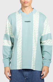 PLEASURES Sounds Cotton Rugby Polo