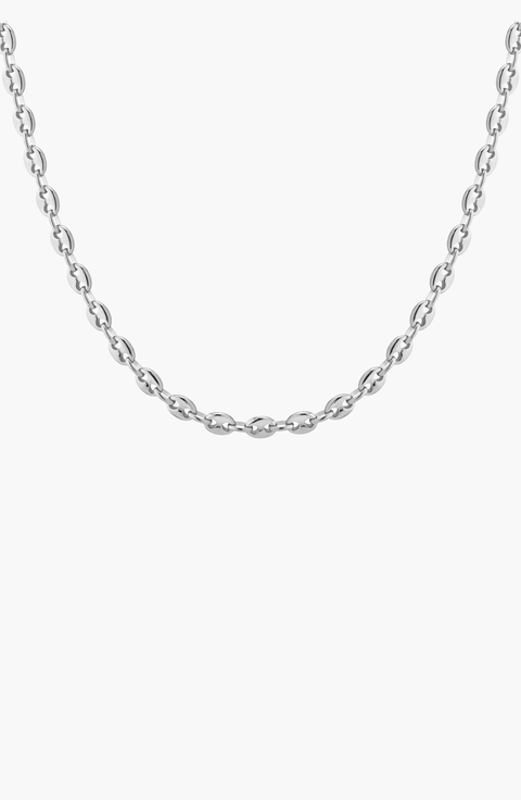 Puffed Mariner Chain Necklace