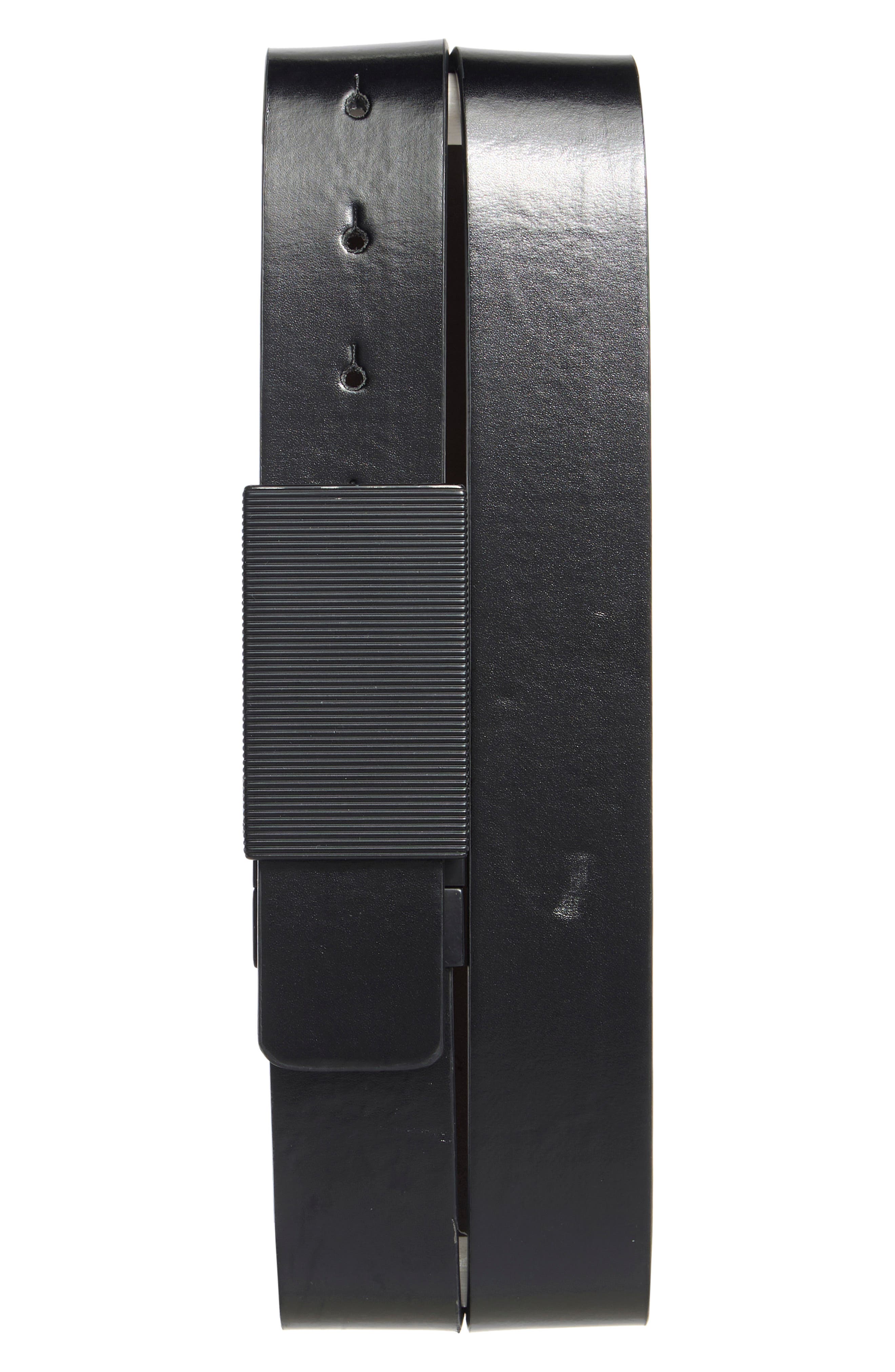 Steve Madden Plaque Buckle Reversible Belt
