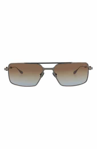 Valentino 58mm Aviator Sunglasses