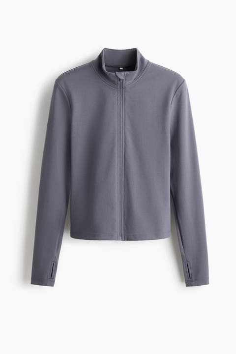 Zip-through Sports Jacket With Softmove