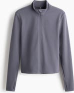 H&M Zip-through Sports Jacket With Softmove