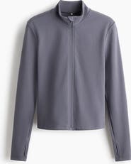 H&M Zip-through Sports Jacket With Softmove