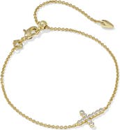 Kendra Scott Cross Crystal Tennis Bracelet