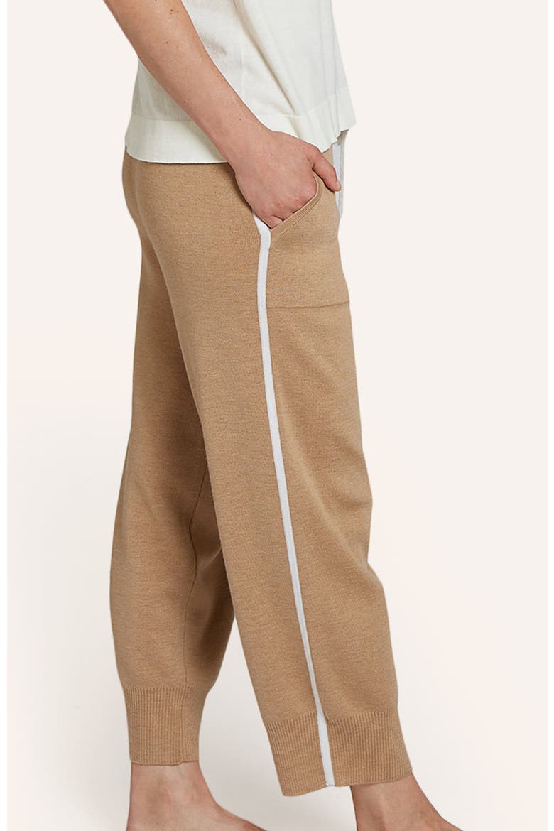 Easy Fit Cropped Jogger, Alternate, color, Camel