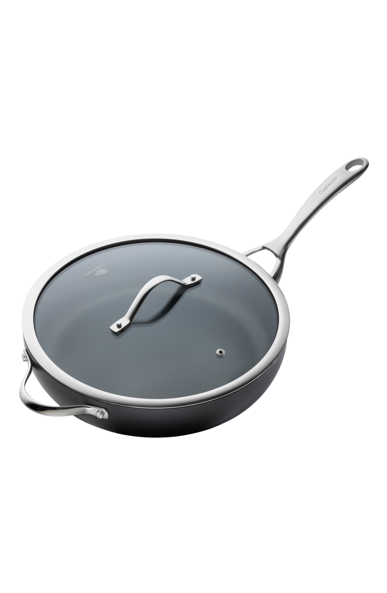 Cuisine::pro<sup>®</sup> iD3<sup>®</sup> Sauté Pan with Lid 4.4qt, Main, color, Black